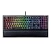 Price comparison product image Razer Ornata V2 Gaming Keyboard: Hybrid Mechanical Key Switches - Customizable Chroma RGB Lighting - Individually Backlit Keys - Detachable Plush Wrist Rest - Programmable Macros
