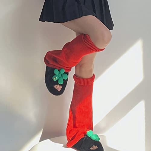 Image of Sexybody Women's Leg Warmers Fashion Knit Warmers Long Socks Cute Y2K Kawaii Japanese Lolita Harajuku Accessories for Girls