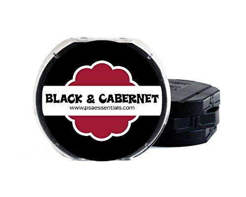 PSA Essentials 2-Color Ink Pad, Black/Cabernet