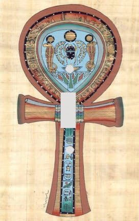 Egyptian Ankh Switchplate - Switch Plate Cover