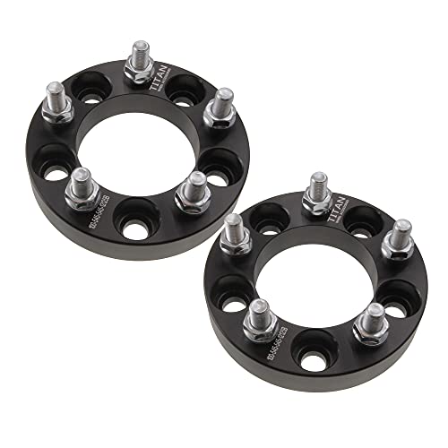 (2) 32mm (1.25") 5x4.5 to 5x4.5 Wheel Spacers fits Ford Mustang Edge Ranger Explorer