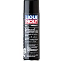LIQUI MOLY Motorbike Ketten- und Bremsenreiniger | 500 ml | Motorrad | Kettenreiniger | Bremsenreiniger | Kettenpflege | Schnellreiniger | Art.-Nr.: 1602, Schwarz