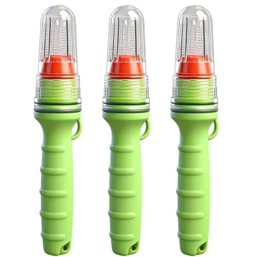 3 PCS Boat Flares,Electronic Boats Distress Flare,2026 Upgrade Boat Flares Coast Guard Approved Marine, Electronic Boats Distress Flare for Fishing Boats, Buoys, Life Rafts