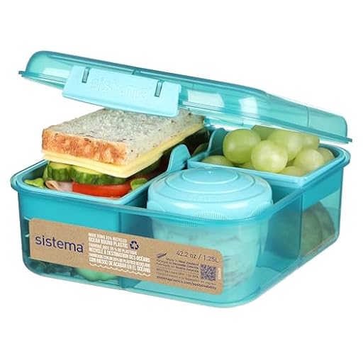 Sistema To Go fiambrera bento | Fiambrera con tarrina para yogur o fruta | Plástico con destino al océano | 1,25 l | Verde Azulado | Ya disponible en tu tienda friki favorita! En mundofriki.es! Sistema To Go fiambrera bento | Fiambrera con tarrina para yogur o fruta | Plástico con destino al océano | 1,25 l | Verde Azulado | Ya disponible en tu tienda friki favorita! En mundofriki.es!