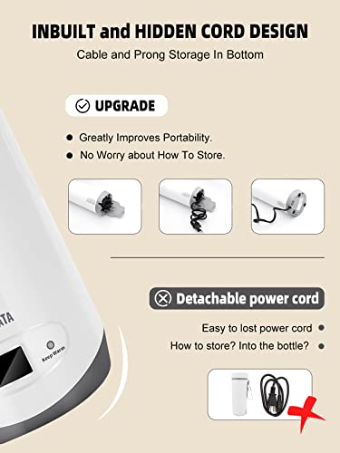 Hervidor Eléctrico Portátil 350ml Blanco 110V miniatura 2