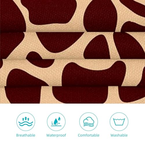 Tablier de serveuse imprimé animal multicolore, format One Large x2