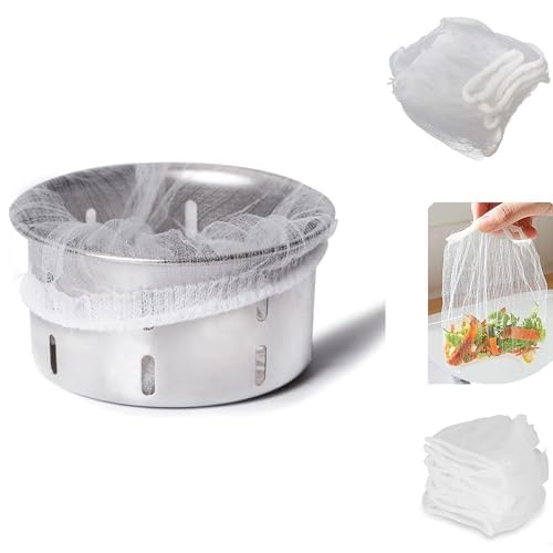 100 piezas de malla desechable para colador de fregadero