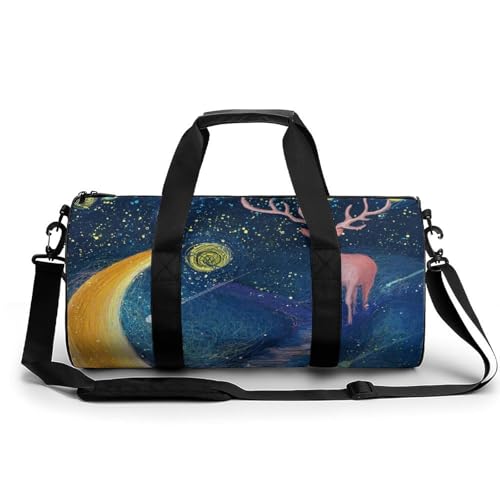 Sac de voyage cerf fantastique grand duffel bag de gym ultra résistant 45cm