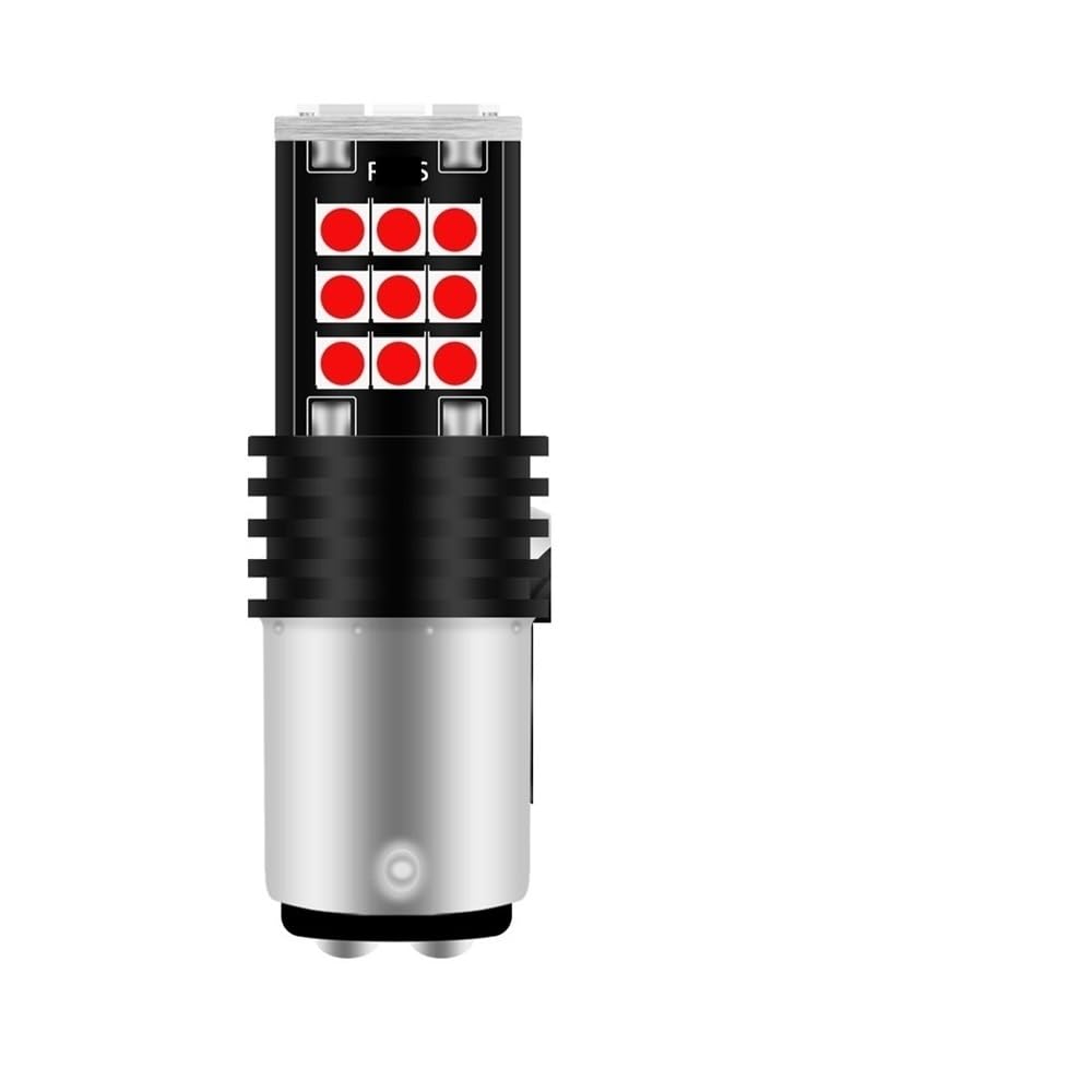 2 Luci Posteriori A LED Per Moto Luci Di Stop 1157 A LED(1157 red)