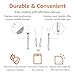 Amazon Basics 4-Piece Stainless Steel Barbeque Grilling Tool Set with Carry Bag