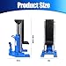 POWKOL Hydraulic Toe Jack, 10 Ton Heavy Duty Jack Lift with 11.8-16.9 Inch Lifting Height, Hydraulic Jack for Automotive Repair, Industrial Equipment Maintenance