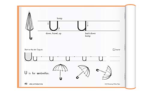 Handwriting Without Tears Letters and Numbers Kindergarten – vue 2