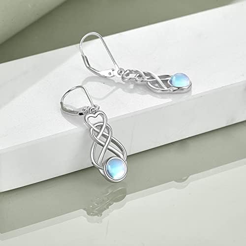 Sterling Silver Leverback Dangle Drop Filigree Earrings Jewellery Gifts for Women
