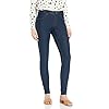 HUE-Womens-Essential-Denim-Leggings Hue Women's Essential Denim Leggings, Deep Indigo Wash, X-Large