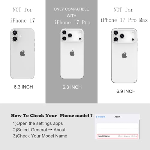 FABSPARK for iPhone 17 Pro,3D Bubble Electroplate Wavy Case,Silvery by FABSPARK - Used condition - Image 3