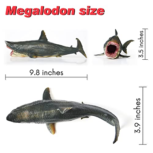 Coyka – Sea Safari Animals Action Figures – Megalodon Shark Toys – Zoo Animals Educational Toys #TOP3