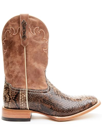 Cody James Men's Exotic Python Western Boot Broad Square Toe - Bb422