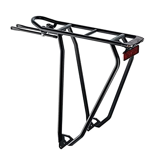 Portaequipajes Racktime Shine EVO Light2.0 alforjas unisex color negro