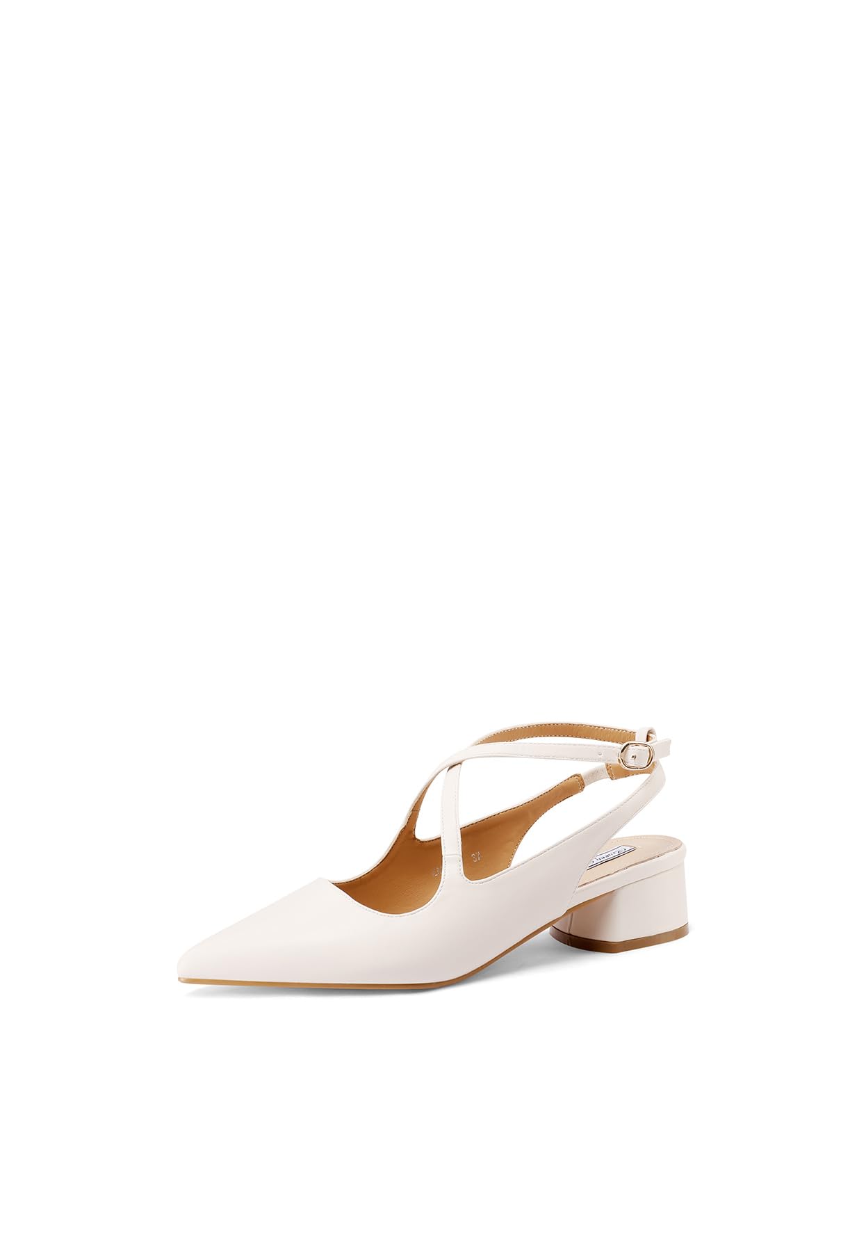 QUEEN HELENA Décolleté a Fascia Incrociata Scarpe Eleganti con Cinturino Donna ZM9907