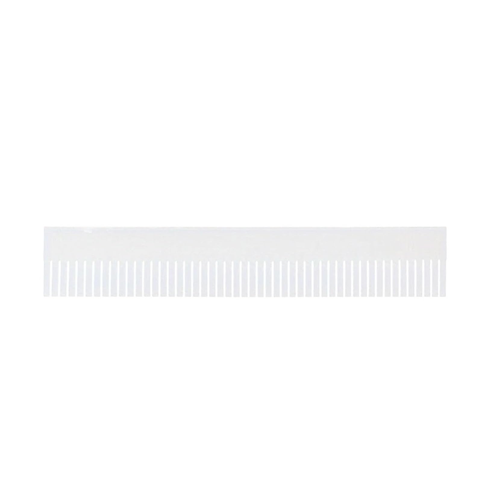 Generico Set di divisori for cassetti regolabili da 10 pezzi, organizer multiuso for calzini intimi, articoli vari for cosmetici(White 38x7cm-10pcs)