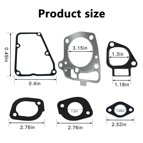 Image of Gasket Kit Valve Cover Gasket 11004-7026 Compatible with Kawasaki FR651V FR691V FR730V FS691V FX691V Engines 10D13 Replaces#11004-7026 110047026