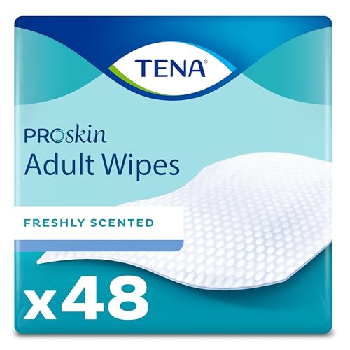 TENA Proskin Adult Wipes for Incontinence Unisex 48 ct