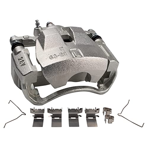 Image of TRQ Front Right Brake Caliper w /Bracket Passenger Side | For 2007-2012 Lexus ES350 2007-2011 Toyota Camry