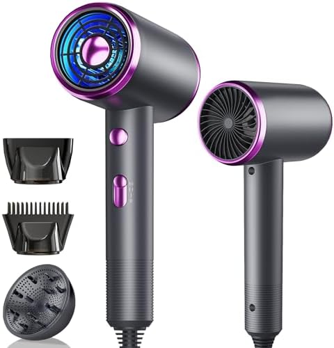 Haartrockner Negativen Ionen, Mit Bürstenlosem Motor 60.000 U/min...