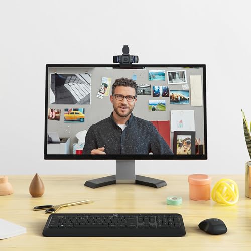 Logitech C920e Webcam HD 1080p grand angle avec microphone intégré pour ordinateur - 2