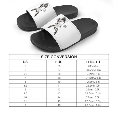 Nice Ass Funny Donkey House Slippers for Women Men Lightweight Open-toe Slide Shoes for Bathroom Swimming Beach2