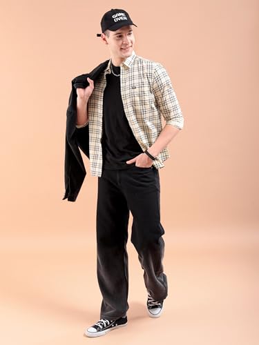 Image of THE Indian Garage CO Men's Cotton Slim Fit Shirt