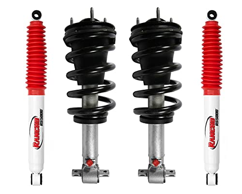 Rancho Quicklift Strut  Rear Rs5000x Shocks Set 07-13 Silverado 1500 4wd