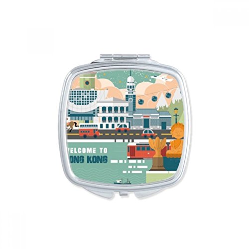 Miroir compact de maquillage mignon petit miroir portable