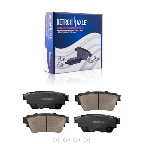 Image of Detroit Axle - Rear Brake Kit for 2019 Nissan Altima, Disc Brake Rotors