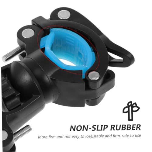 Soporte para linterna de bicicleta antideslizante y resistente a deformaciones 3