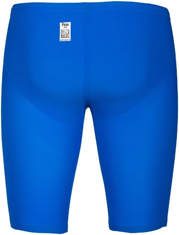 [アリーナ] 水着 ハーフスパッツ メンズ ブルー×グレイ×イエロー(BUGY)