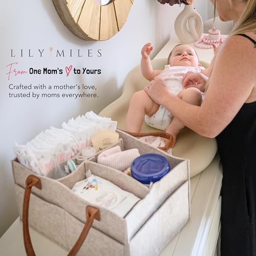 Lily Miles PARENT001 Baby Diaper Caddy Organizer thumb #4