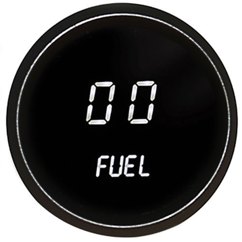 IntellitronixDigital Fuel Level M9016 Gauge in White
