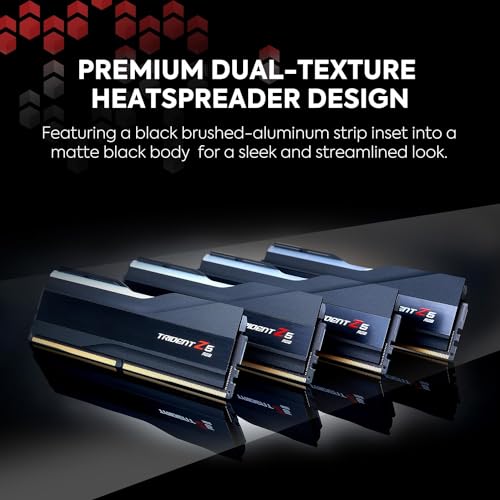 Image of G.Skill Trident Z5 RGB (Intel XMP) 32GB (2 x 16GB) DDR5 6600 CL34-40-40-105 1.40V Dual Channel Desktop Memory F5-6600J3440G16GX2-TZ5RK (Black)