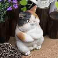 猫の陶器フィギュア 2個セット レノックス フィギュア フィギュリン プレゼント 白い猫の陶器