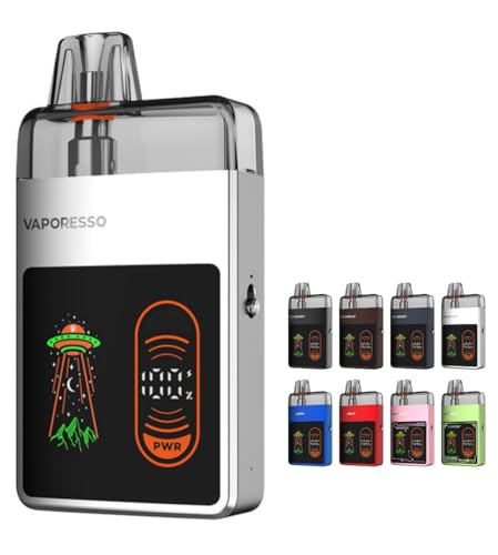 xpb\ ECO Nano Pro |bh 1000mAh 6ml Vape xCv X^[^[Lbg dq^oR ։ [d jR`t[ (Silver)