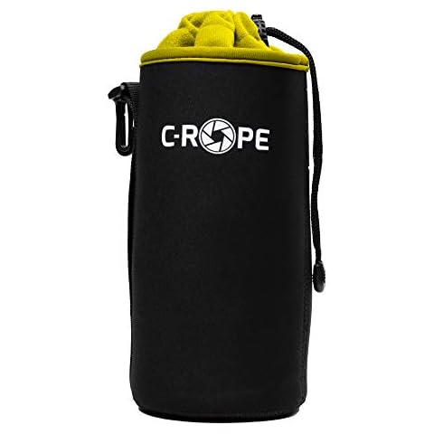 C-Rope Neopren Objektivbeutel mit Fleece-Fütterung als Schutz Cover