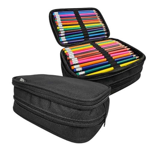 Ac Bag Estojo Box 30 Elásticos Com Zíper Duplo Multiuso Organizador