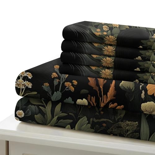Housse de couette chat noir 135x200 microfibre 3 pcs - 7
