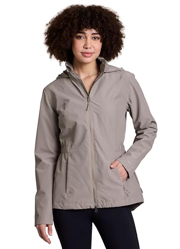 Avalanche Women's Lightweight Convertible Hood Zip Up Jacket With Zipper Pockets