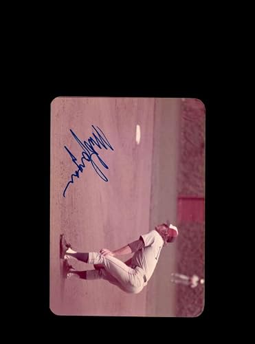 Mike Jorgensen Signed Original 1970`s 4x5 Snaphot Photo Montreal Expos At Cubs Wrigley 3