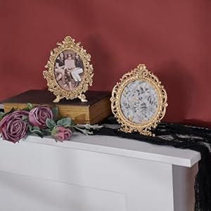 Primitives by kathy oval filigree photo frame  urban country home decor