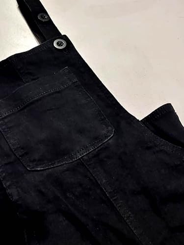 Image of KiddoPanti Unisex Infant Denim Dungaree | Cotton Blend Stretch | Baby Jumpsuit Witth Pockets | Comfortable Casual Outfit for Boys & Girls 6 Months-3 Years