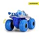 Dickie Toys - Arctic Ice Monster Auto (25 cm) - großer Monstertruck ab 3 Jahre mit Dampf-Funktion & Gummireifen, Spielzeugauto für Kinder mit Freilauf, Licht & Sound, inkl. Batterien