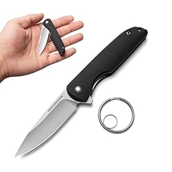 DRACHENADER Mini Cuchillo Cuchillo de Bolsillo Com...: Compañero versátil: ya sea para cortar cuerdas, abrir paquetes o para actividades al aire libre como acampar, este mini cuchillo es un compañero indispensable. Dimensiones compactas: Con una longitud total de 12,7 cm cuando está abierta y una longitu...